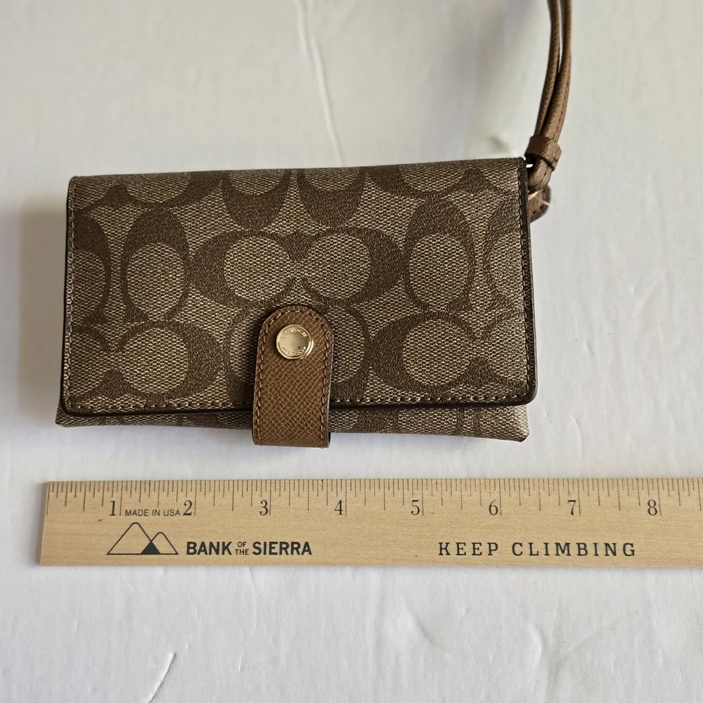 Coach sophisticated tan